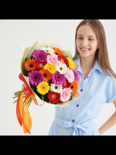21 мини гербера