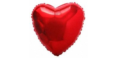 ФОЛЬГИРОВАННЫЙ ШАР-CЕРДЦЕ В АССОРТИМЕНТЕ