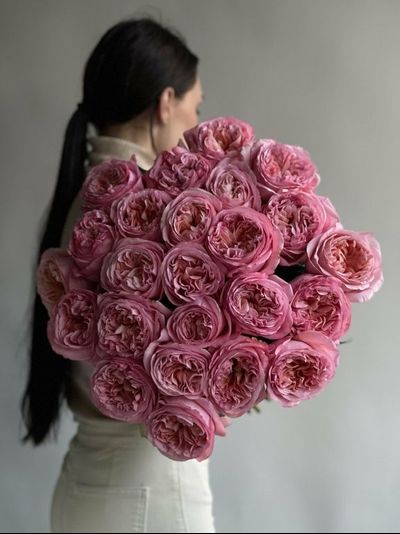 Монобукет 25 роз Pink Xpression