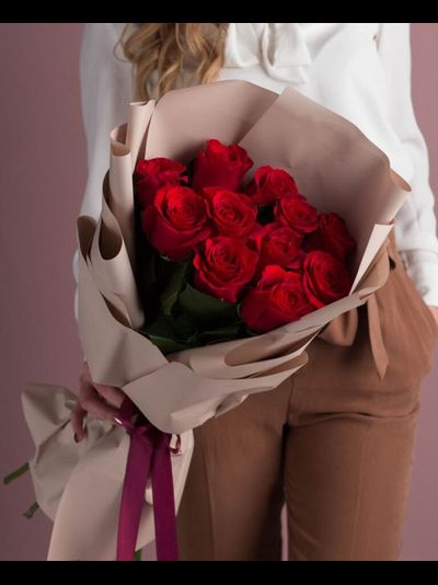 Букет 11 роз Эквадор