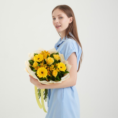 Желтый букет