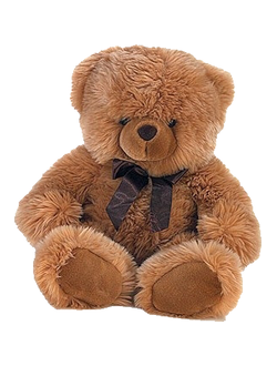 Бурый мишка с бантиком