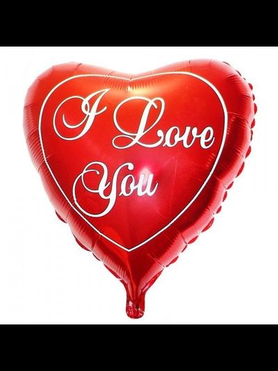 ФОЛЬГИРОВАННЫЙ ШАР-CЕРДЦЕ В АССОРТИМЕНТЕ