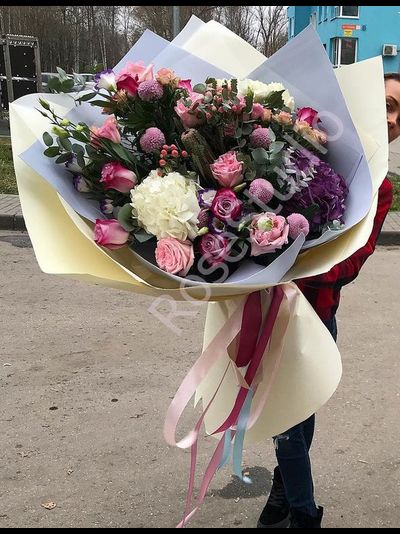 Огромный Букет "WOW"