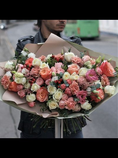 Букет "Карамельный латте"