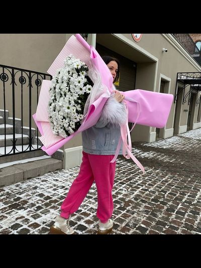 МАКСИ БУКЕТ ИЗ ХРИЗАНТЕМ