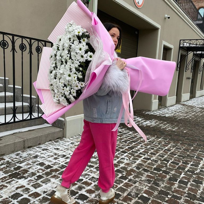 МАКСИ БУКЕТ ИЗ ХРИЗАНТЕМ