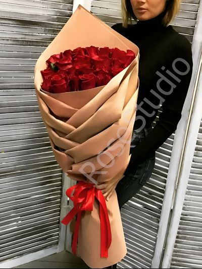 БУКЕТ "REDROSE" - ГОЛЛАНДСКАЯ РОЗА