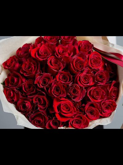 БУКЕТ ИЗ 31 КРАСНОЙ РОЗЫ