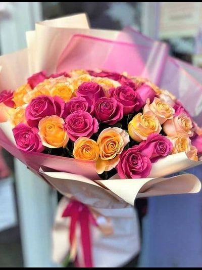 Микс из 51 розы
