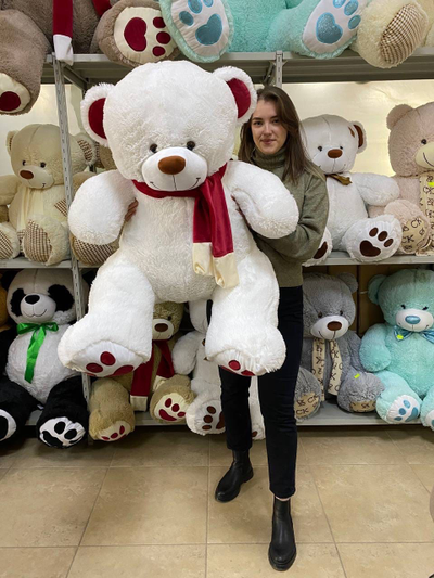 Плюшевый медведь Кельвин 150 см