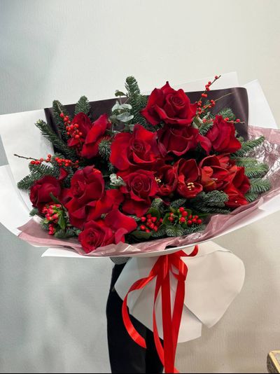 Новогодний букет №1