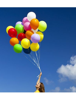Облако шаров "Радуга"